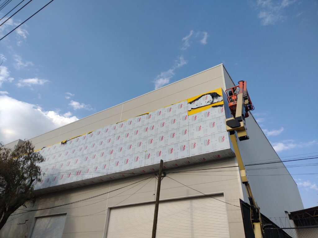 Fachadas de panel de aluminio