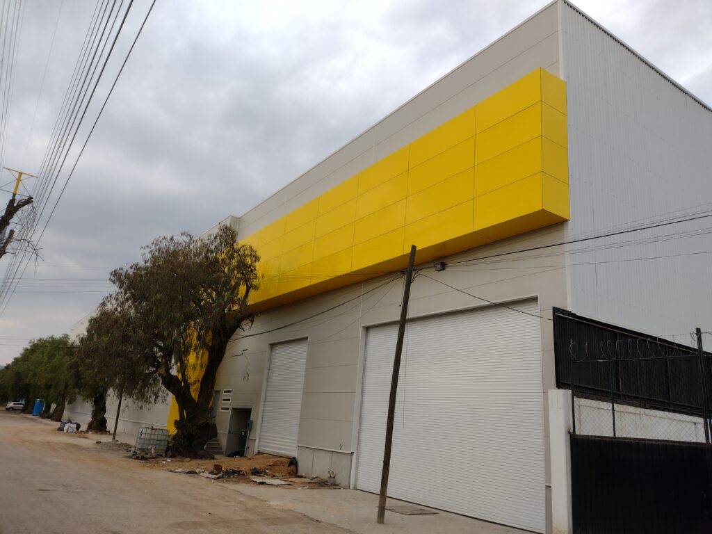 Fachadas de panel de aluminio